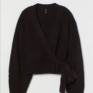 NWT H&M wrap sweater